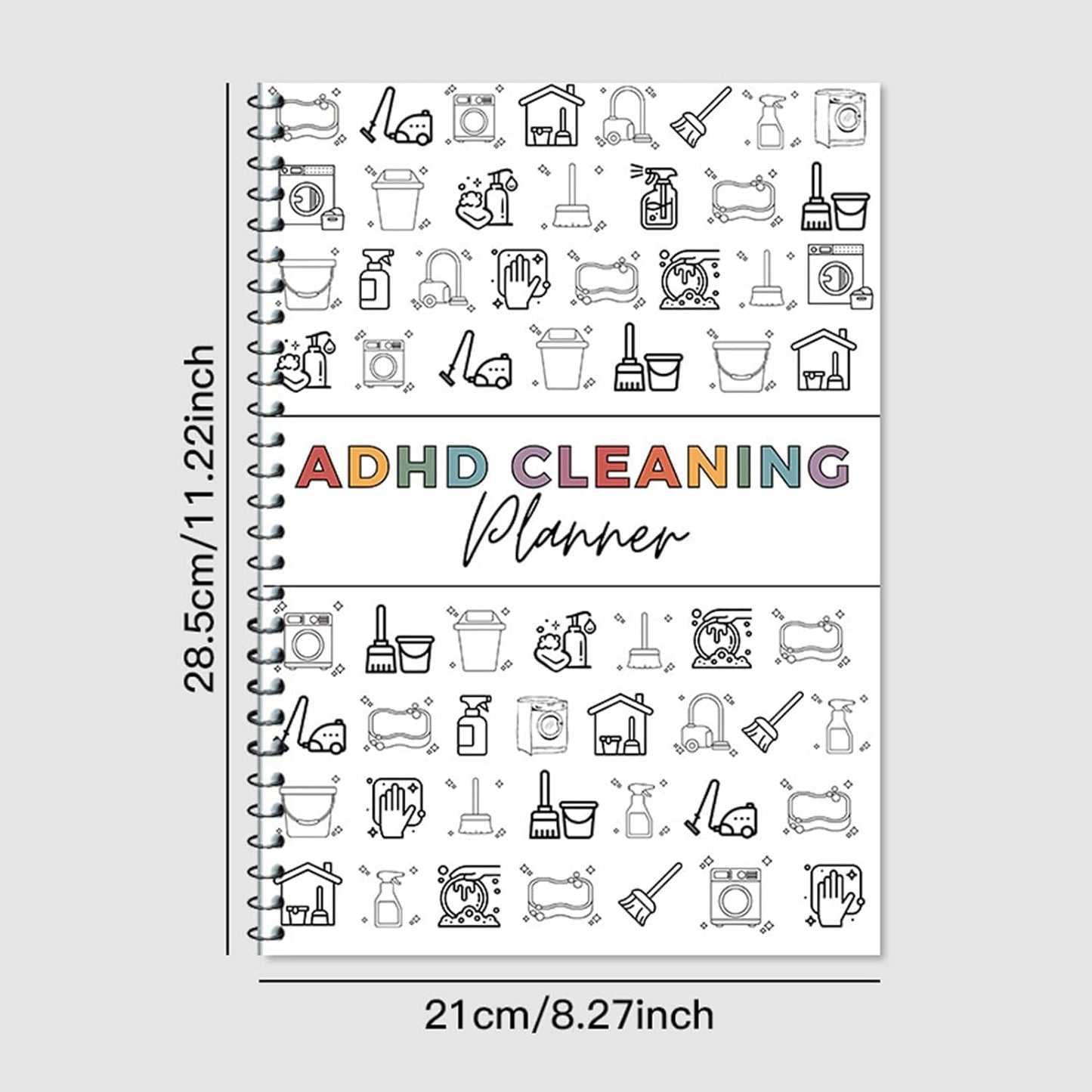 ADHD Cleaning Planner – Household Task Organizer & Checklist