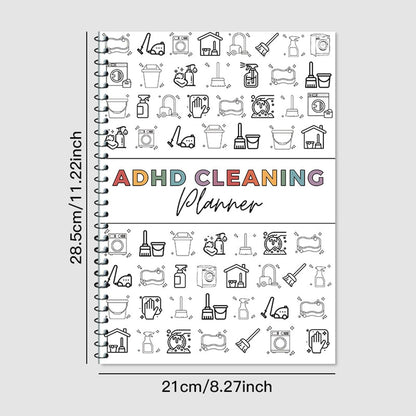 ADHD Cleaning Planner – Household Task Organizer & Checklist