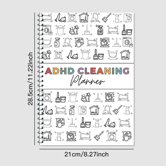 ADHD Cleaning Planner – Household Task Organizer & Checklist
