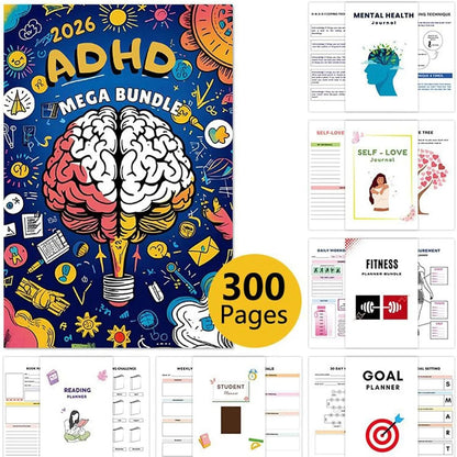 2026 ADHD Mega Bundle Planner