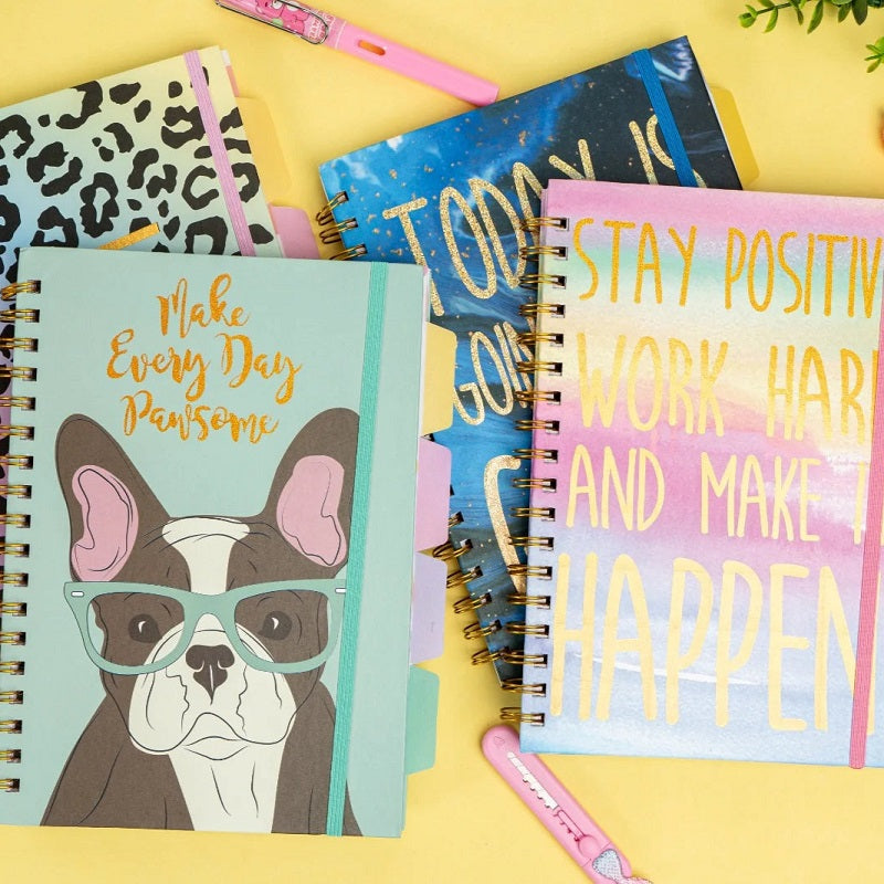 Positive Thoughts B5 Multi Subject Notebook – thepaperworm