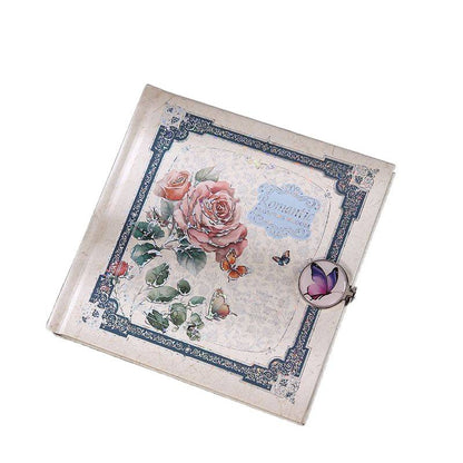 Rosses n Butterfly Square Designed Pages Planner Journal