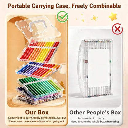 Multi Color Acrylic Marker Set