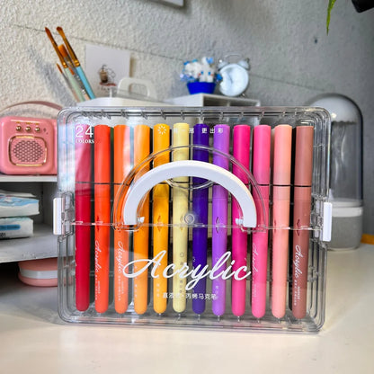 Multi Color Acrylic Marker Set