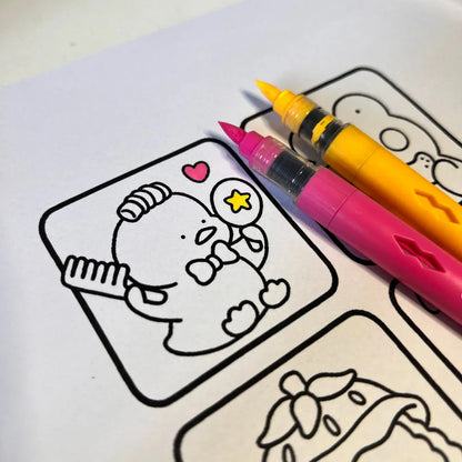 Multi Color Acrylic Marker Set
