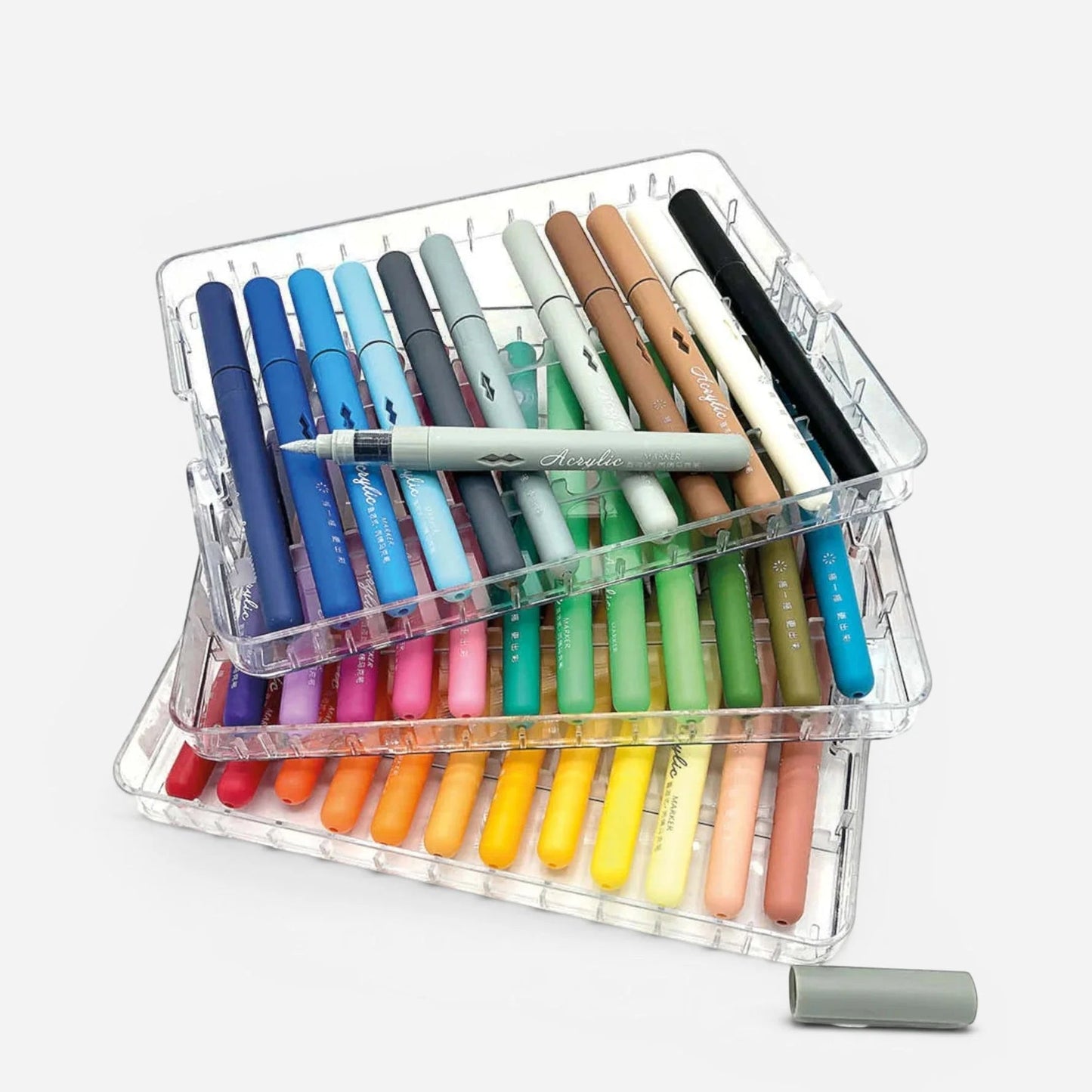 Multi Color Acrylic Marker Set