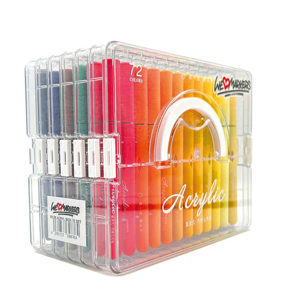 Multi Color Acrylic Marker Set