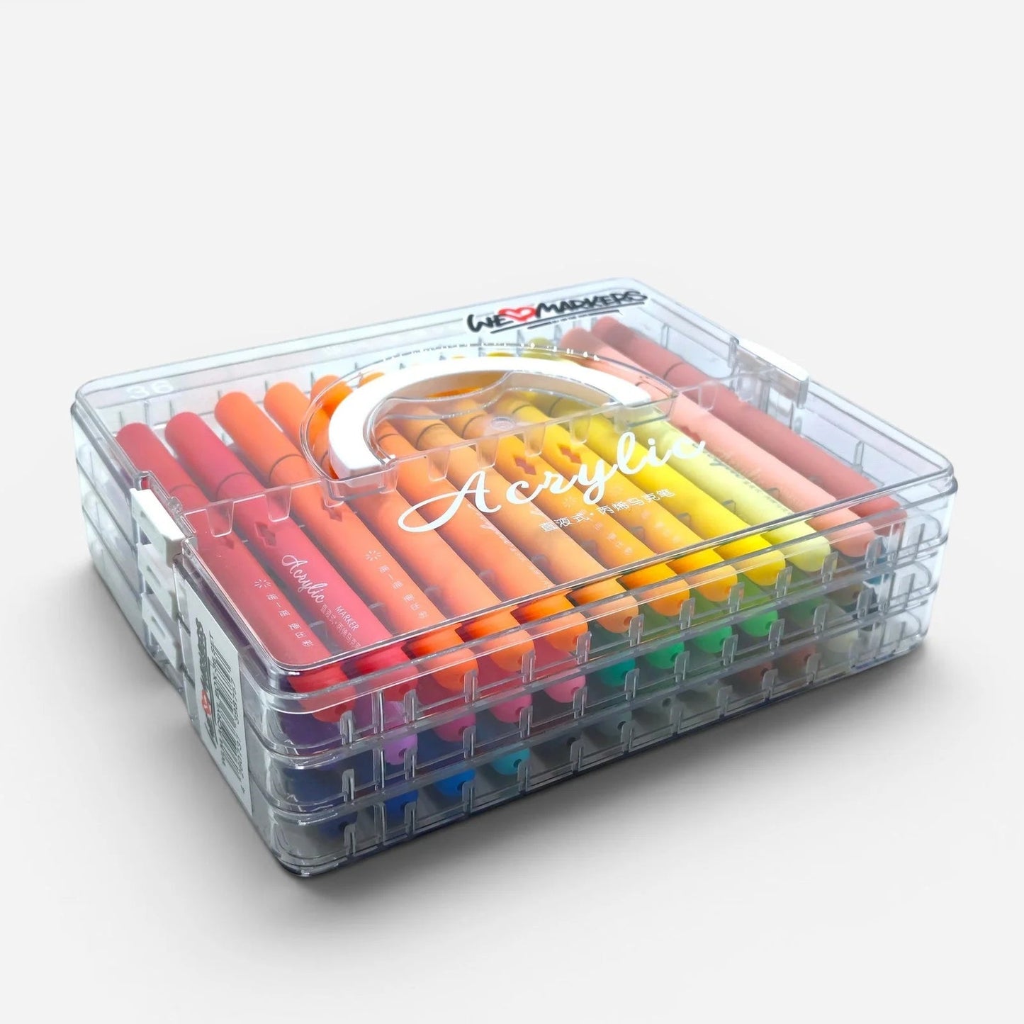 Multi Color Acrylic Marker Set