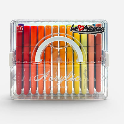 Multi Color Acrylic Marker Set