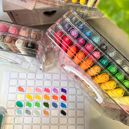 Multi Color Acrylic Marker Set