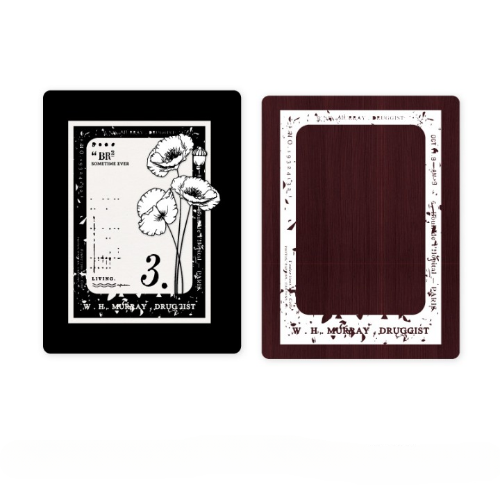 Aesthetic Vintage Wooden Stamp