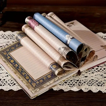 Alphonse Mucha Art Cover & Love Poems Theme Notebook Journal