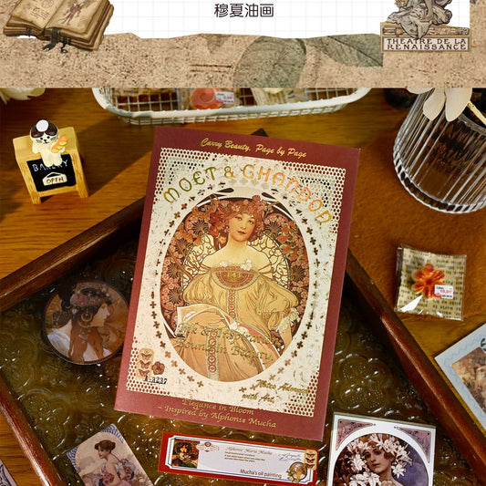 Alphonse Maria Mucha Journaling & Scarpbook Kit
