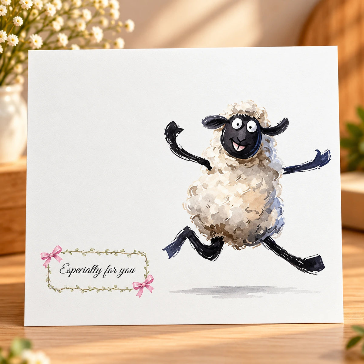 Cute Animals Birthday Greeting Cards with Envelopes
