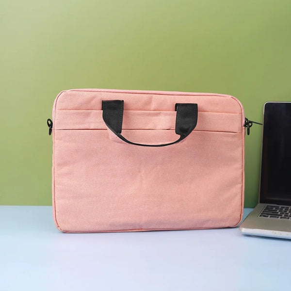 Anti-cut Premium Quality Laptop Office and Shoulder Bags - Pink