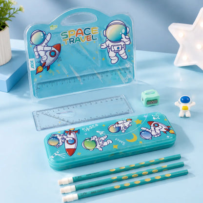 Astronaut Stationery Set Turqoise