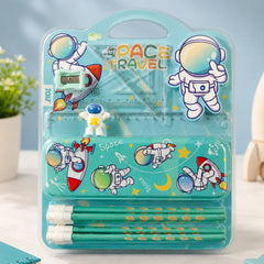 Astronaut Stationery Set Turqoise