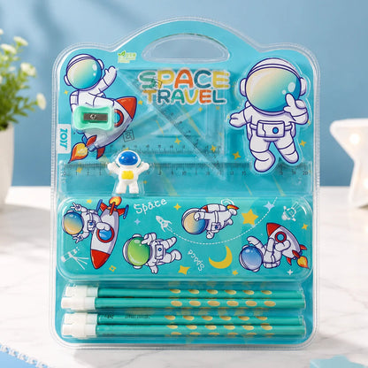 Astronaut Stationery Set Turqoise