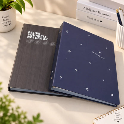 Premium Cover Believe Yourself Binder Journal