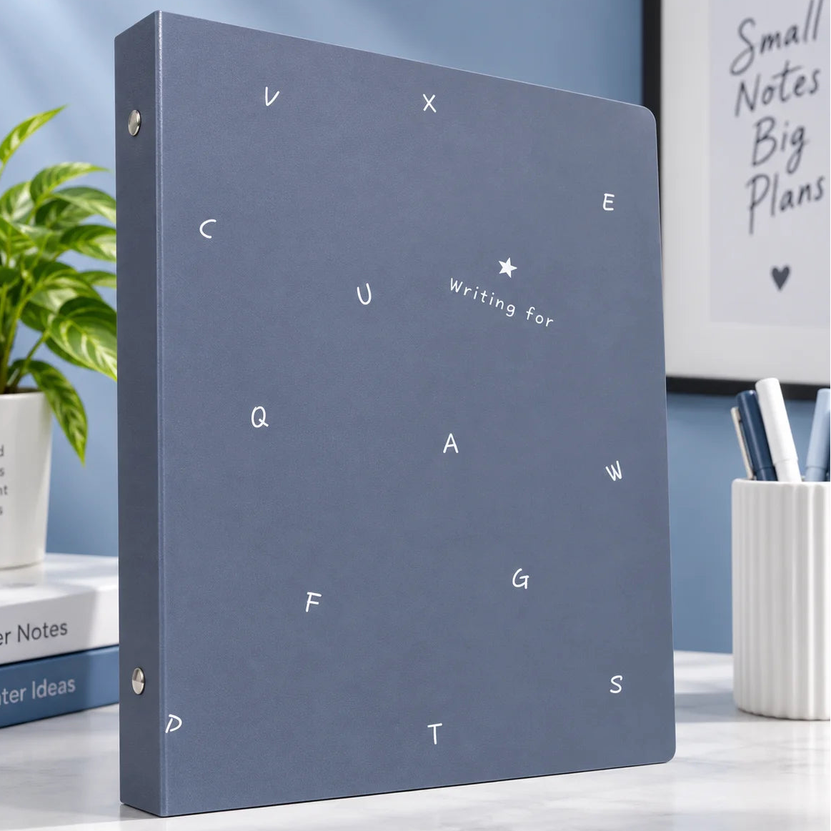 Premium Cover Believe Yourself Binder Journal