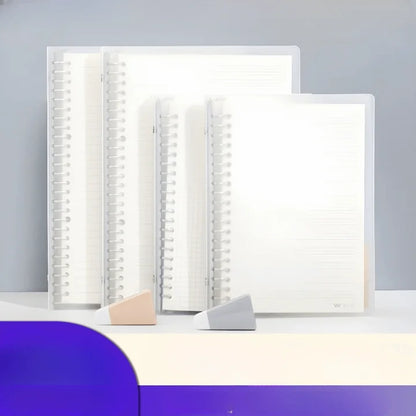 Transparent Plastic Ring Binders With Elastic Closure