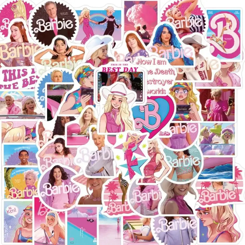 Barbie Series Live Action Graffiti Stickers Pack - Set of 50