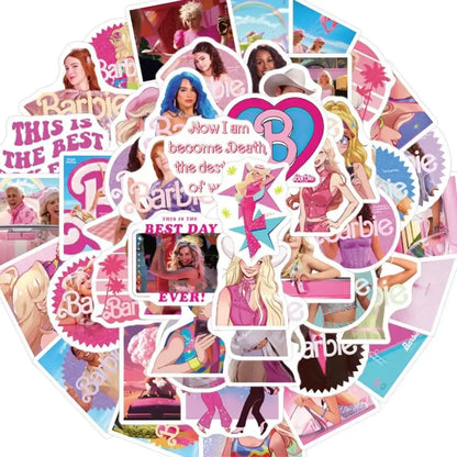 Barbie Series Live Action Graffiti Stickers Pack - Set of 50