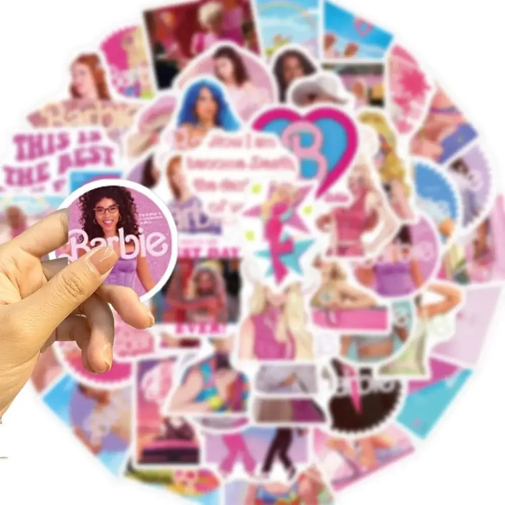 Barbie Series Live Action Graffiti Stickers Pack - Set of 50