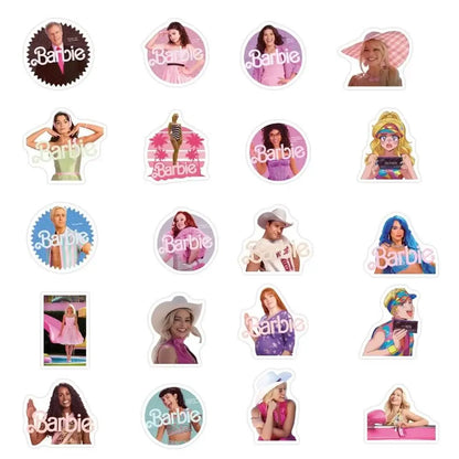 Barbie Series Live Action Graffiti Stickers Pack - Set of 50