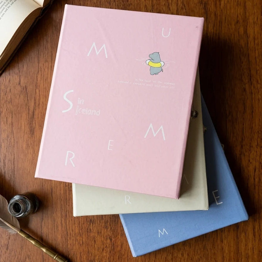 Cute Bears Lock Diary with Planner Pages