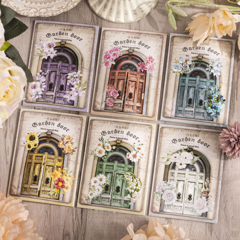 Beautiful Flower Garden Decorative Cards