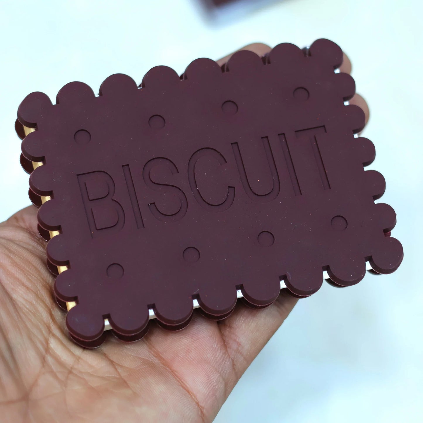 Biscuit Diary Notepad with Rich Chocolate Fragrance