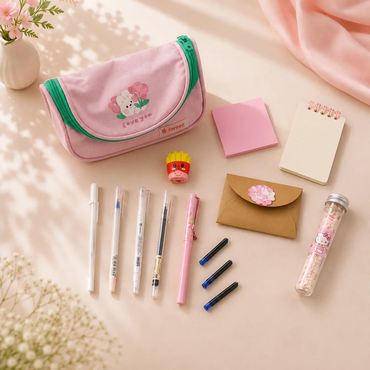 Blush Bunny Stationery Gift Set