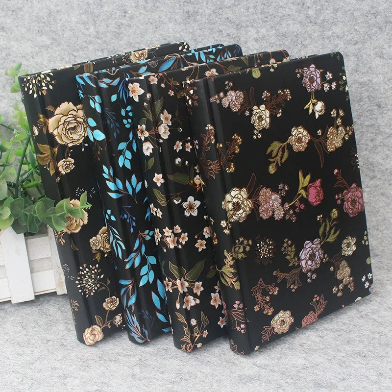 Blooming Flower Cover Gift Pages Journal