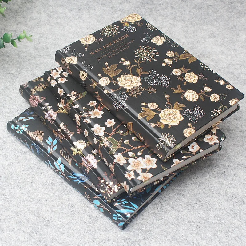 Blooming Flower Cover Gift Pages Journal