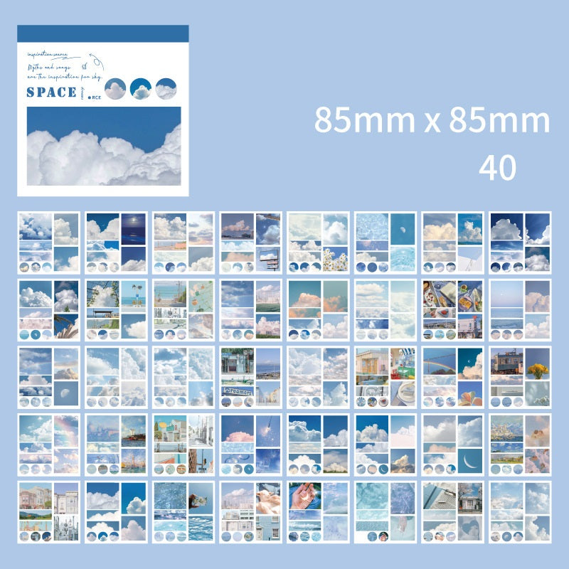 One Scene at a Time Series Stickers Book