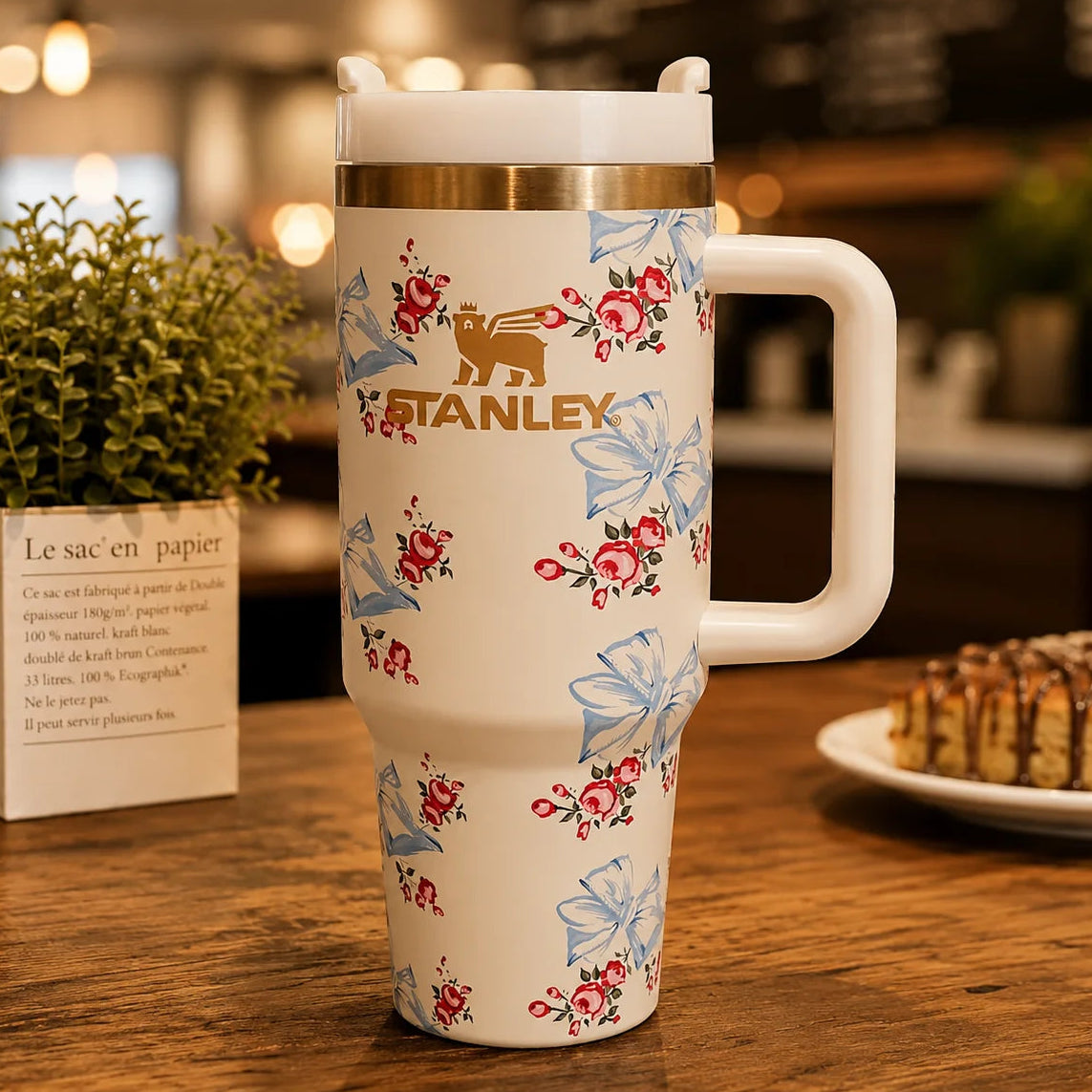 Bow Style Steel Tumbler