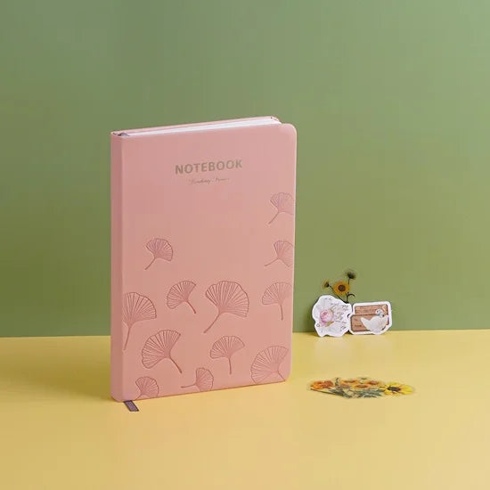 Bright Day Flowers Lined Diary Notebook