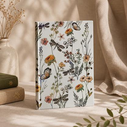 Flower Pattern Bush Hardcover Sketchbook