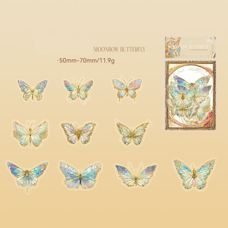 Butterfly Spectrum Series PET Stickers