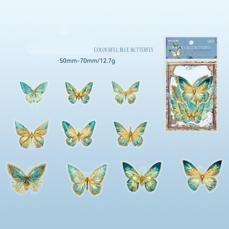 Butterfly Spectrum Series PET Stickers
