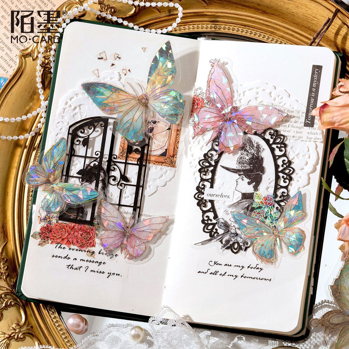 Butterfly Spectrum Series PET Stickers