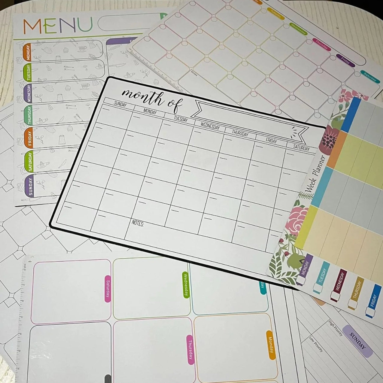 Magnet Planner with Marker