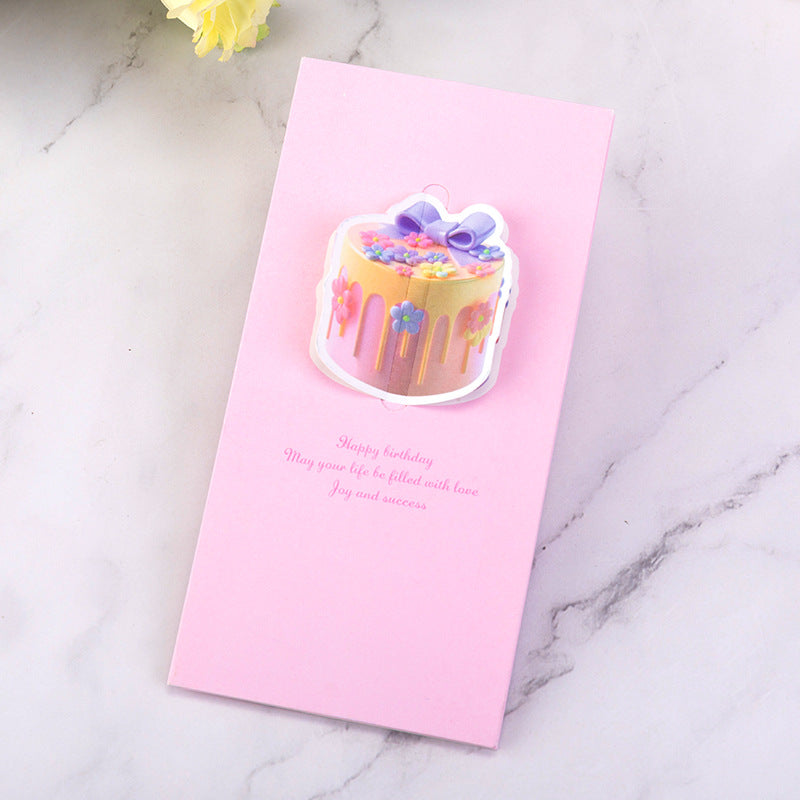 3D Cutout Wishes Greeting Cards