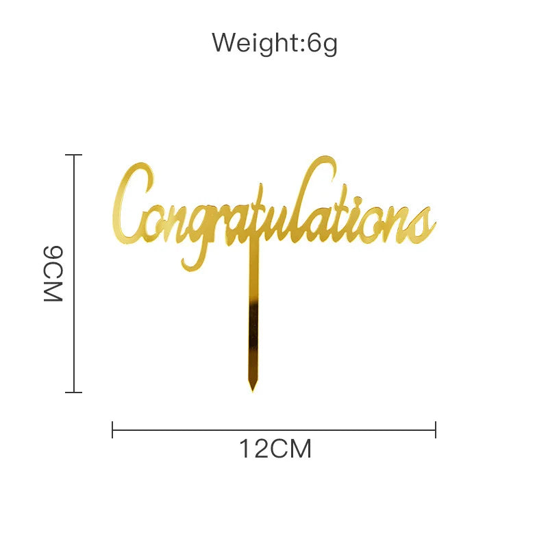 Cake Decoration Topper