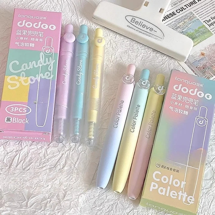 Gradient Round Body Gel Pens