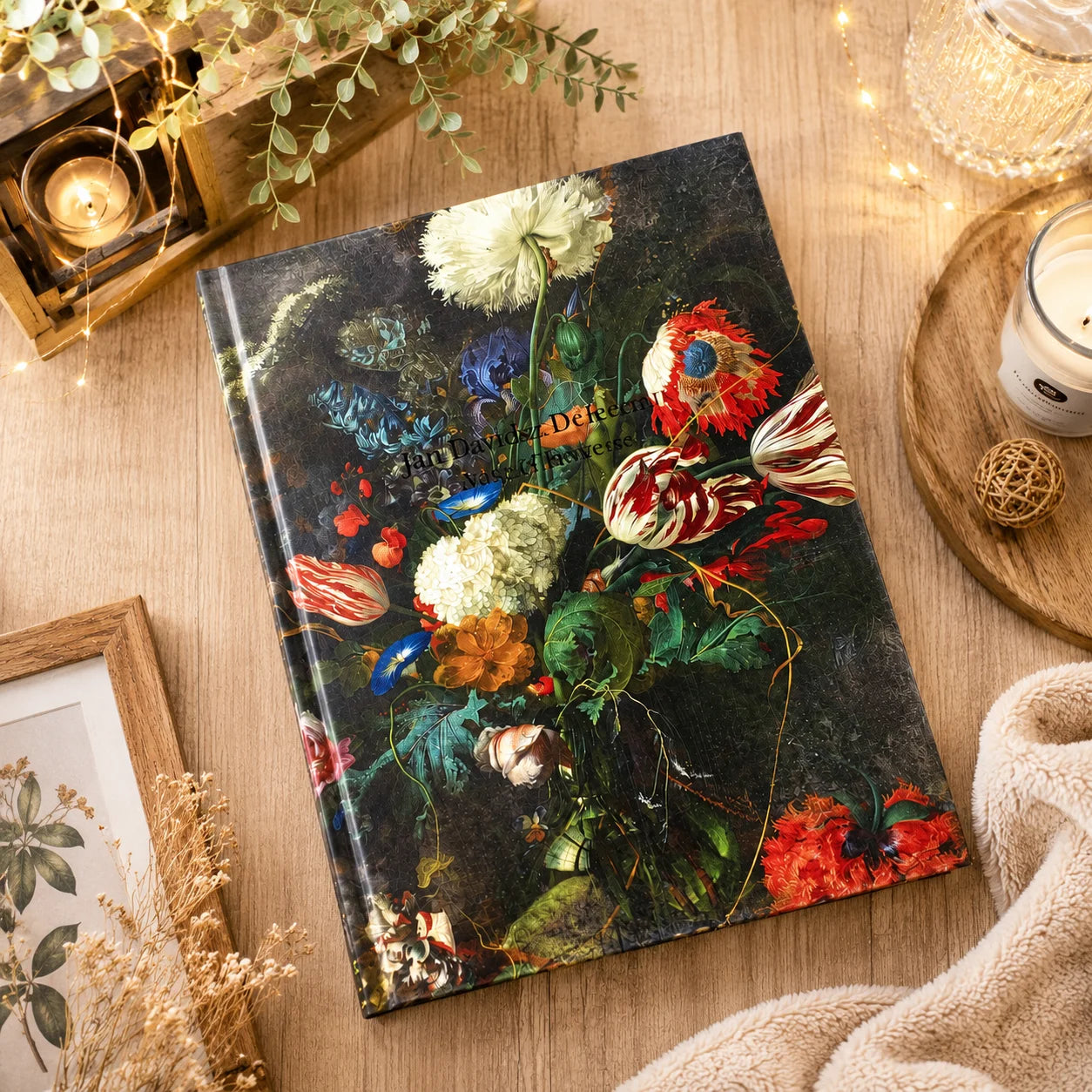 Jan Van Huysum Still Life With Flowers & fruit Sketchbook