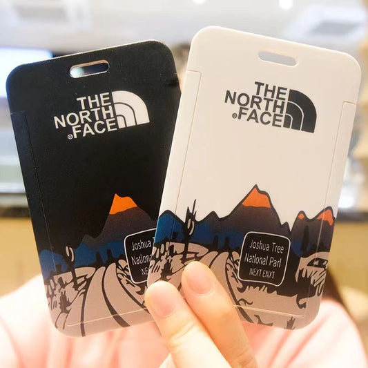 Card Holder with Neck Strap Lanyard - North Face Series