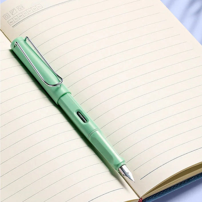 Cartoon Embossed Leather Cover Notebook