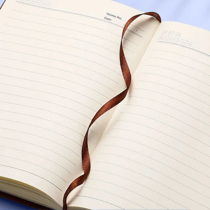 Cartoon Embossed Leather Cover Notebook